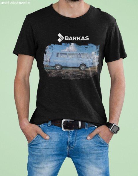 Barkas Road fekete póló