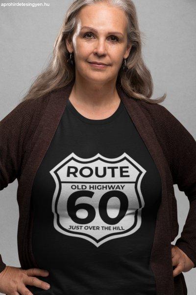 Route 60 fekete póló