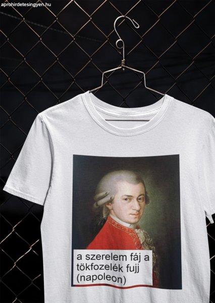 Mozart fehér póló