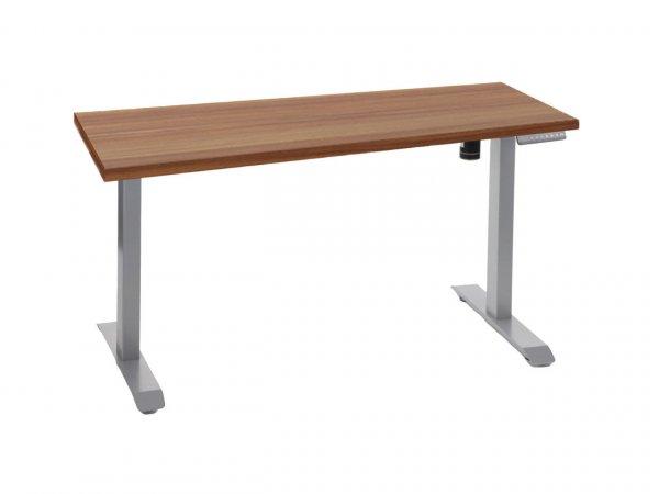 ALB-UT01N-2T/A egymotoros állítható magasságú íróasztal szürke vázzal
(150 cm)