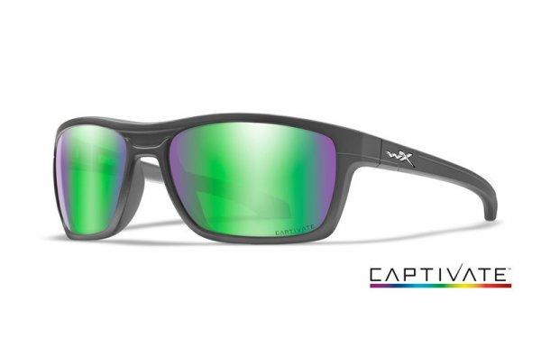 Wiley X Captivate Kingpin polarizált szemüveg green mirror