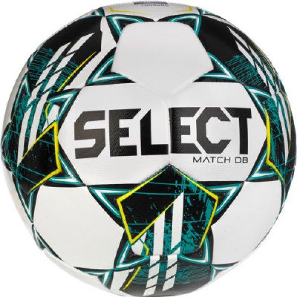 Select FB Match DB v 23 focilabda, fehér/zöld, 5-ös méret