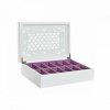 kszeres doboz DKD Home Decor rk 29 x 20 x 9,5 cm Kristly