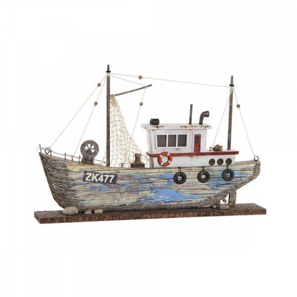 Dekoratív Figura DKD Home Decor Kék Fehér Barco 40 x 5 x 24 cm MOST 24680
HELYETT 14444 Ft-ért!