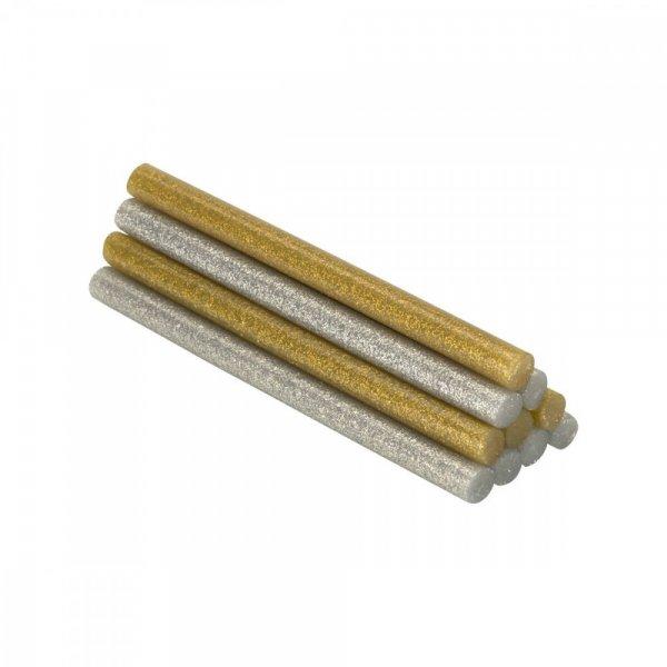 Forró olvadék ragasztó rudak Salki 430208 Ezüst színű Aranysàrga Glitter
Dekoráció Ø 8 x 95 mm 105 g (22 egység) MOST 8825 HELYETT 5283 Ft-ért!
