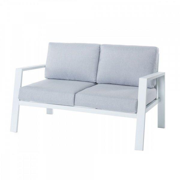2 Üléses Kanapé Thais Fehér Alumínium 132,20 x 74,80 x 73,30 cm MOST 312922
HELYETT 238168 Ft-ért!