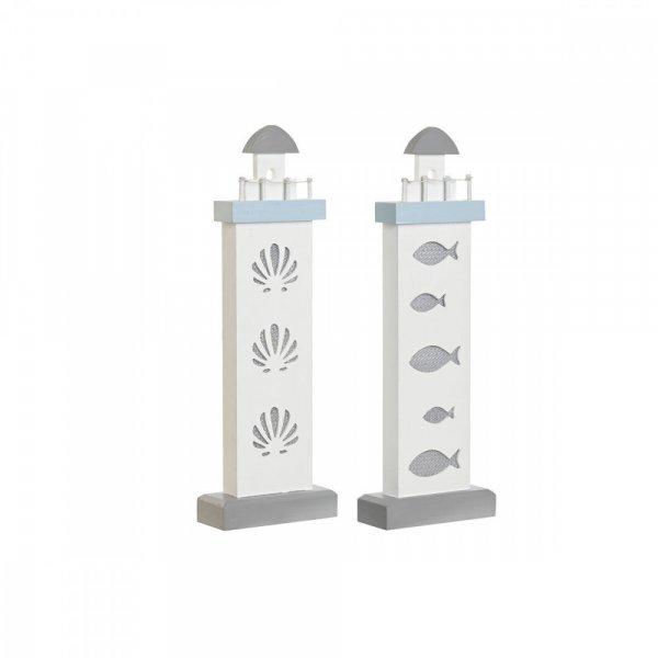 Dekoratív Figura DKD Home Decor 14 x 5,5 x 40 cm Kék Fehér Fényszóró
Spirálok Kagyló Mediterrán (2 egység) MOST 15043 HELYETT 8805 Ft-ért!