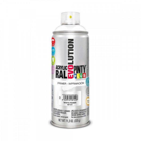 Spray festék Pintyplus Evolution IW101 320 ml Alapozó festék Vízbázis
Fehér MOST 11362 HELYETT 6374 Ft-ért!