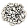 Rizo gyngy - Matt Silver - 2.5x6mm