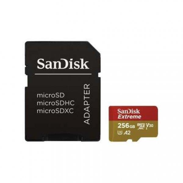Sandisk Microsd extreme kártya 256gb, 190/90 mb/s 121587
