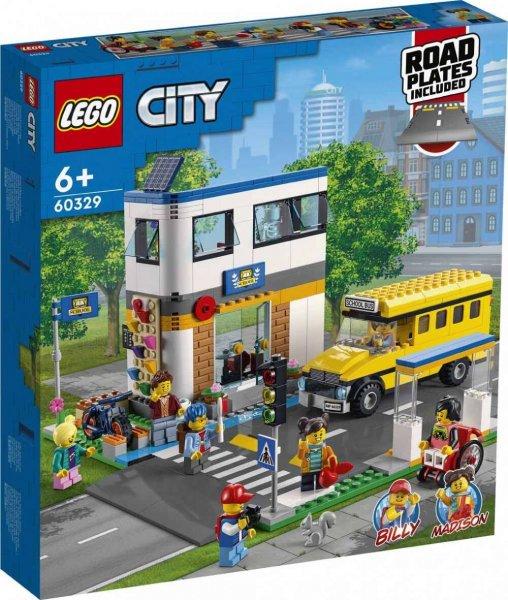 Lego City 60329 Iskola és iskolabusz