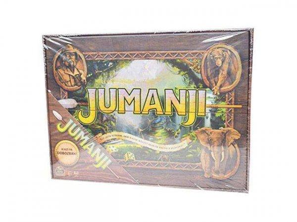 Jumanji társasjáték új kiadás fa dobozban - Spin Master
