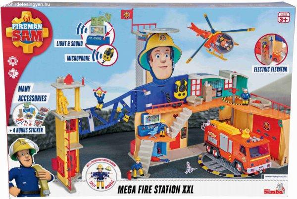 Sam a tűzoltó - Mega XXL tűzoltó állomás Sam figurával