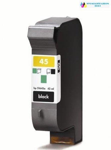 HP 45 (645)fekete utángyártott tintapatron