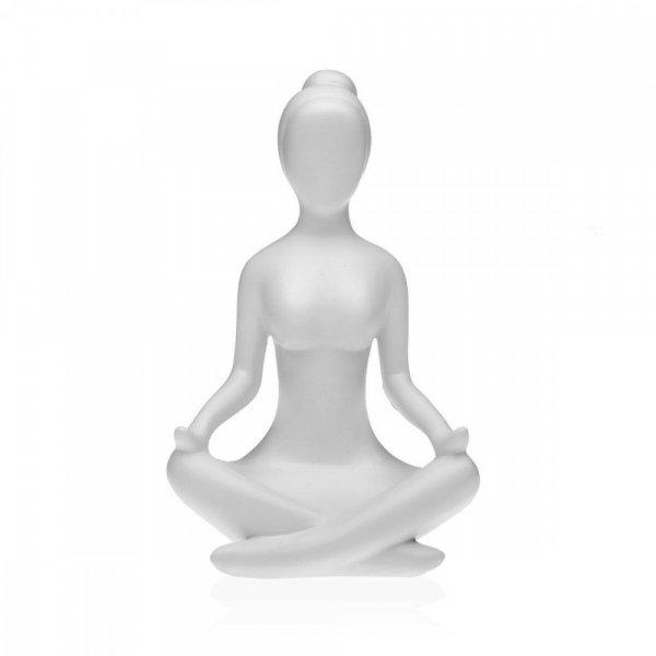 Dekoratív Figura Versa Fehér Yoga 12 x 20 x 10 cm Gyanta MOST 14076 HELYETT
8425 Ft-ért!