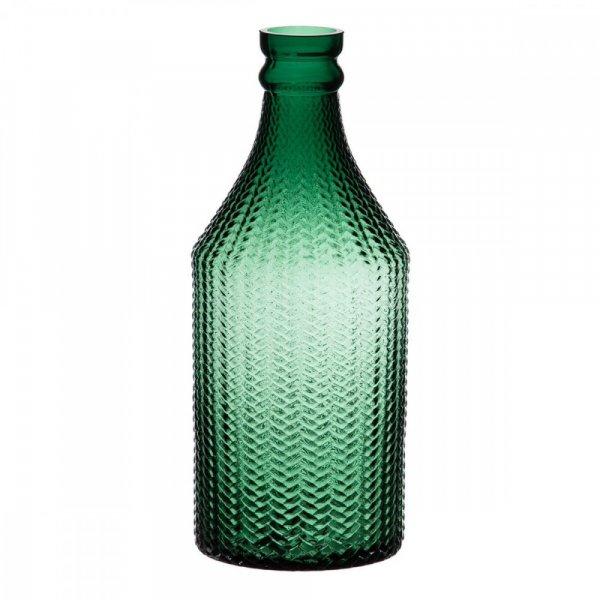 Váza 11,7 x 11,7 x 30 cm Zöld Üveg MOST 14703 HELYETT 8805 Ft-ért!