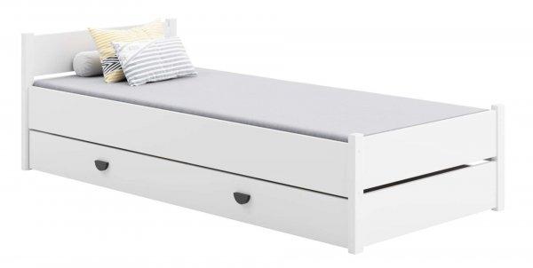 Kobi Marcel Ifjúsági ágy matraccal 90x200cm - Többféle típusban #fehér