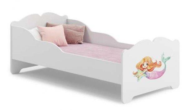 Kobi Anna Ifjúsági ágy matraccal 70x140cm #fehér - Többféle matricával