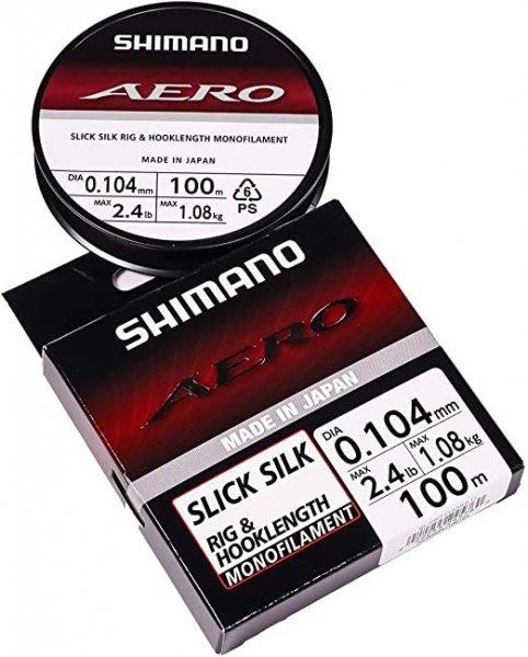 Shimano Aero Slick Silk Rig 100m 0,21mm 4,13kg Clear Monofil zsinór
(AERSSRH100210)
