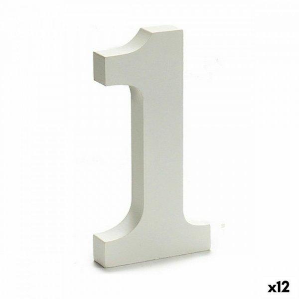 Számok Pincello 1 Fehér 1,8 x 21 x 17 cm (12 egység) MOST 9668 HELYETT 5424
Ft-ért!
