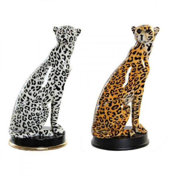Dekoratív Figura DKD Home Decor Fekete Narancszín Fehér Leopárd Gyanta
Gyarmati 16 x 16 x 32 cm MOST 40837 HELYETT 23902 Ft-ért!