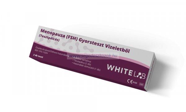 WHITELAB Menopauza (FSH) Gyorsteszt Vizeletből (Tesztpálcás) 2db