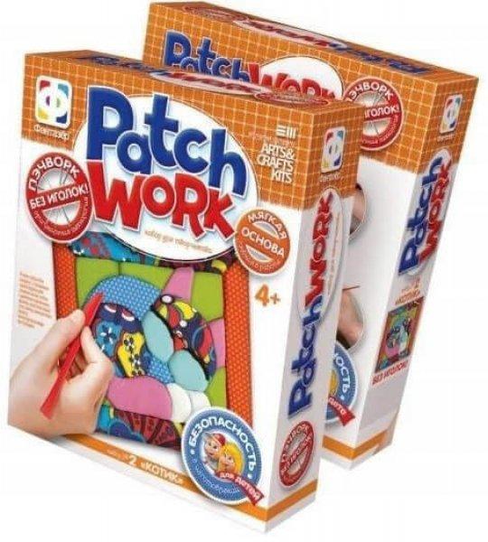 Patchwork képkészítő szett, Macska, 4+