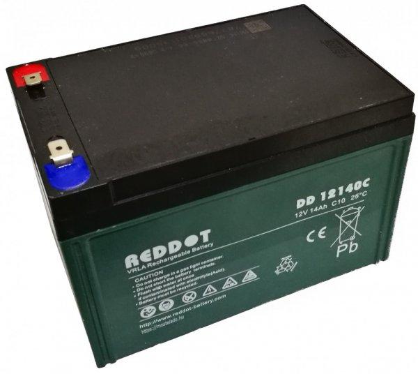 RedDot DD12140C 12V 14Ah zselés, ciklikus akkumulátor