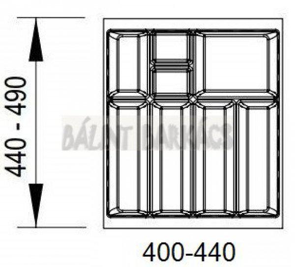 Evőeszköztartó 500/500
