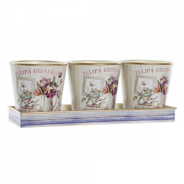 Virágcserép Készlet DKD Home Decor Rózsaszín Aranysàrga PVC Alumínium
Shabby Chic 38 x 13 x 14 cm (3 Darabok) MOST 15909 HELYETT 9524 Ft-ért!