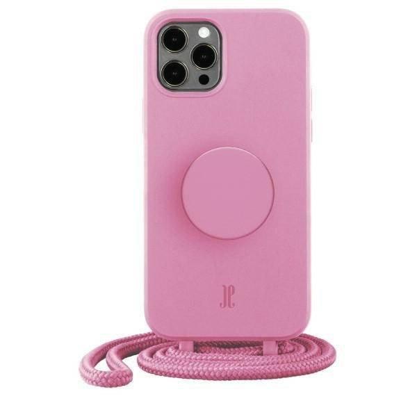 Tok JE PopGrip iPhone 12/12 Pro 6,1" pasztell rózsaszín 30158 (Just
Elegance) tok