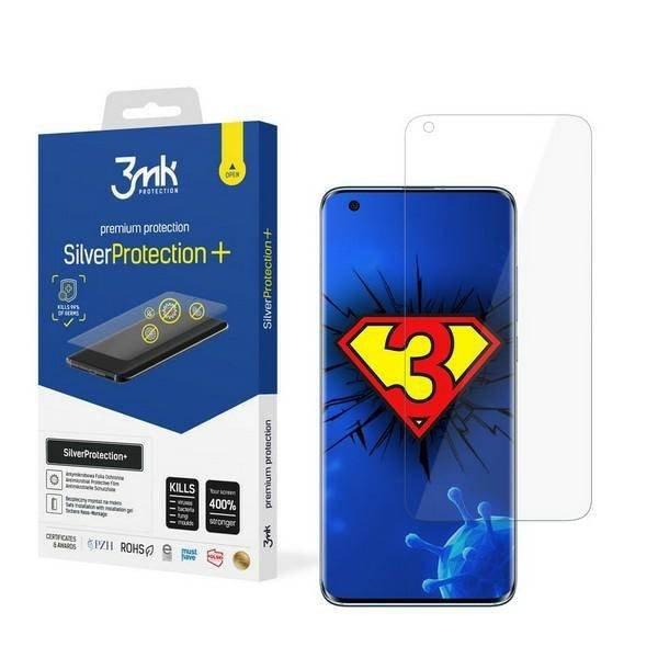 3MK Silver Protect+ Xiaomi Mi 10 Pro nedves felvitelű antimikrobiális
képernyővédő fólia