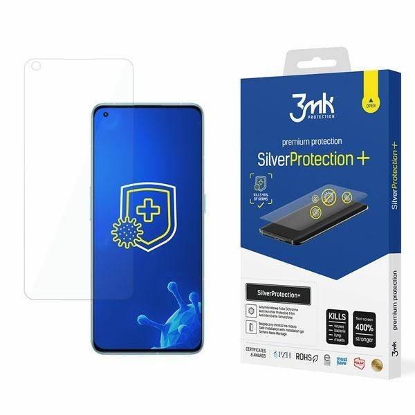 3MK Silver Protect+ Realme GT 2 Pro nedves felvitelű antimikrobiális
képernyővédő fólia