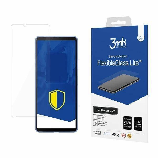 3MK FlexibleGlass Lite Sony Xperia 10 III 5G hibrid üveg Lite kijelzővédő
fólia