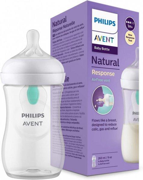 Philips AVENT Natural Response with Airfre 260 ml cumisüveg 1hó+