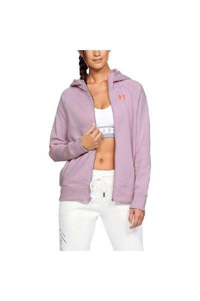 Rival Fleece Sportstyle Lc Sleeve Graphic Under Armour női pulóver pink XS-es
méretben