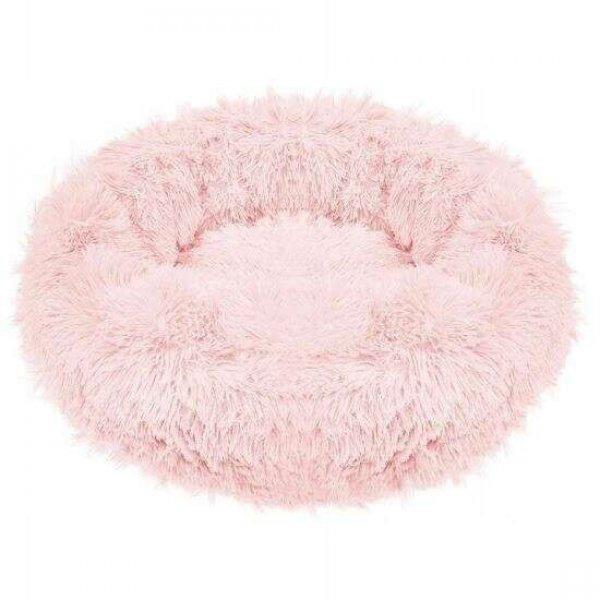 Puha ágy, kutyának / macskának, piszkos rózsaszín, 70 cm, Springos