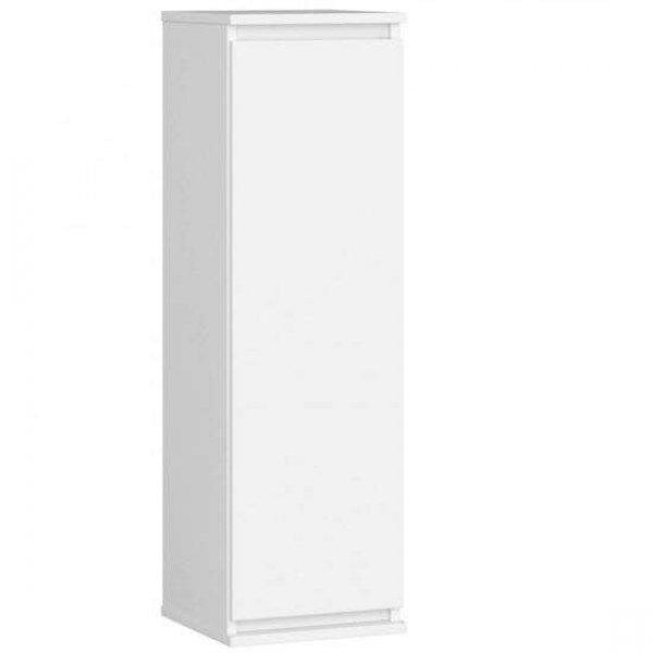 Artool függesztett szekrény, laminált lap, 3 polc, 1 ajtó, 30x30x99 cm,
fehér