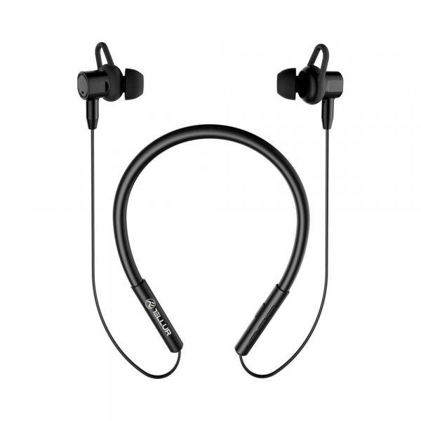 Tellur Ego Sport In-Ear fülhallgató, Bluetooth, Hangfigyelmeztetések,
Akkumulátorfigyelés, Fekete