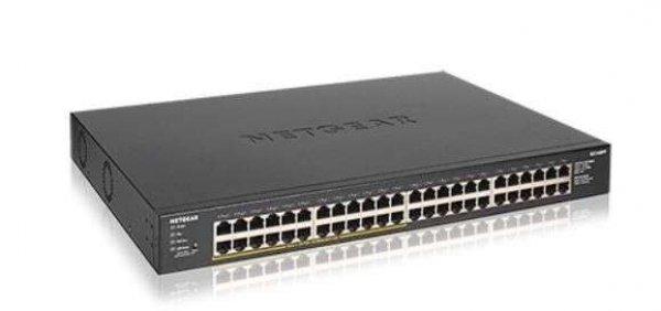 NETGEAR GS348PP Gigabit Ethernet (10/100/1000) PoE Fekete