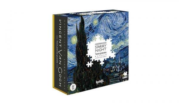Puzzle van Gogh Csillagos éjszaka, 1000 darab, 46 x 65 cm, Londji