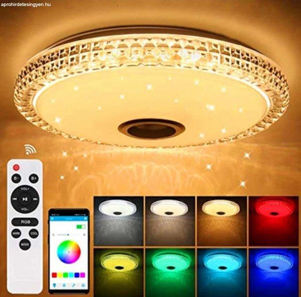 LED mennyezeti lámpa Smart APP Control 220V LED RGB zene mennyezeti lámpa
Bluetooth hangszórós