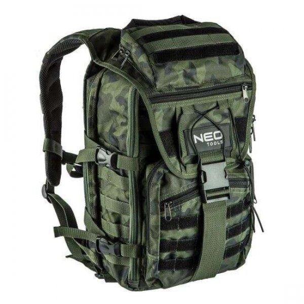 Taktikai hátizsák / hátizsák, 22 zseb, túlélési modell, álcázás, NEO