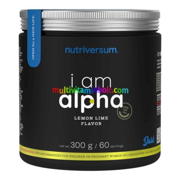I am Alpha - 300 g - citrom lime - Nutriversum