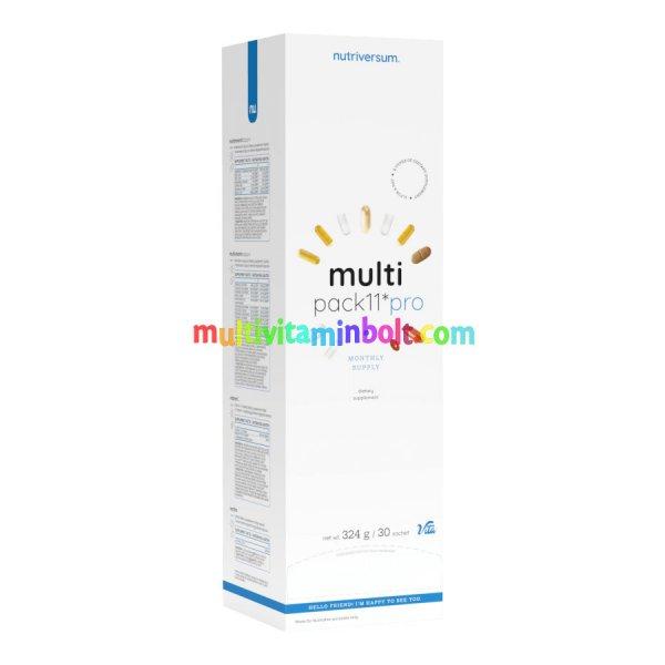 Multi Pack 11 PRO multivitamin - 30 csomag - Nutriversum