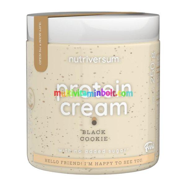 Protein Cream - 250 g - black cookies - Nutriversum