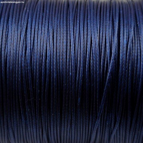 Viaszolt textilszál - Dark Blue - 0.5mm