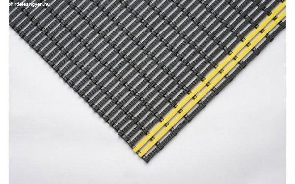 Csúszásmentes ipari szőnyeg, folyóméterenként, szélesség 1200 mm,
fekete-sárga