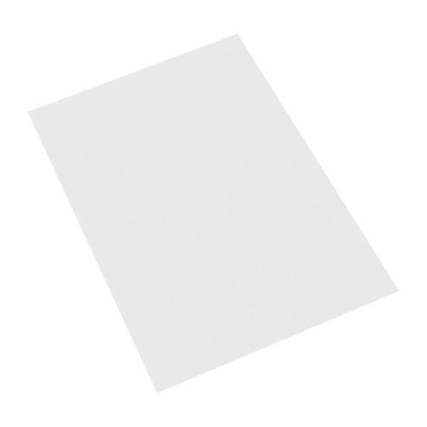 Dekor karton 1 oldalas 48x68cm, 350g. 25ív/csomag, Bluering® fehér
