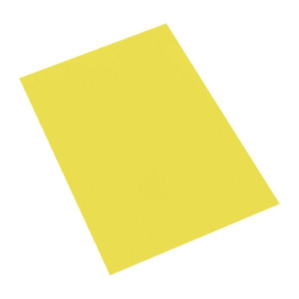 Dekor karton 1 oldalas 48x68cm, 350g. 25ív/csomag, Bluering® sárga